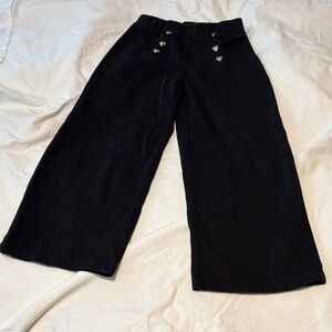 Old Navy Black Pants with Button Accents